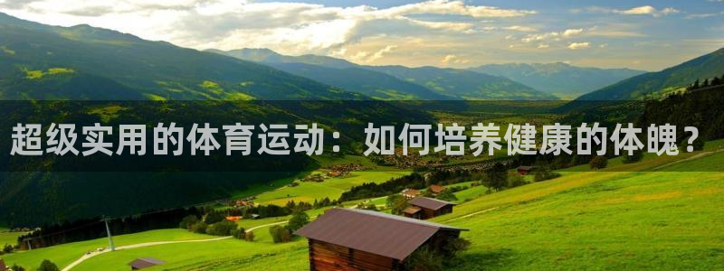 超级实用的体育运动：如何培养健康的体魄？